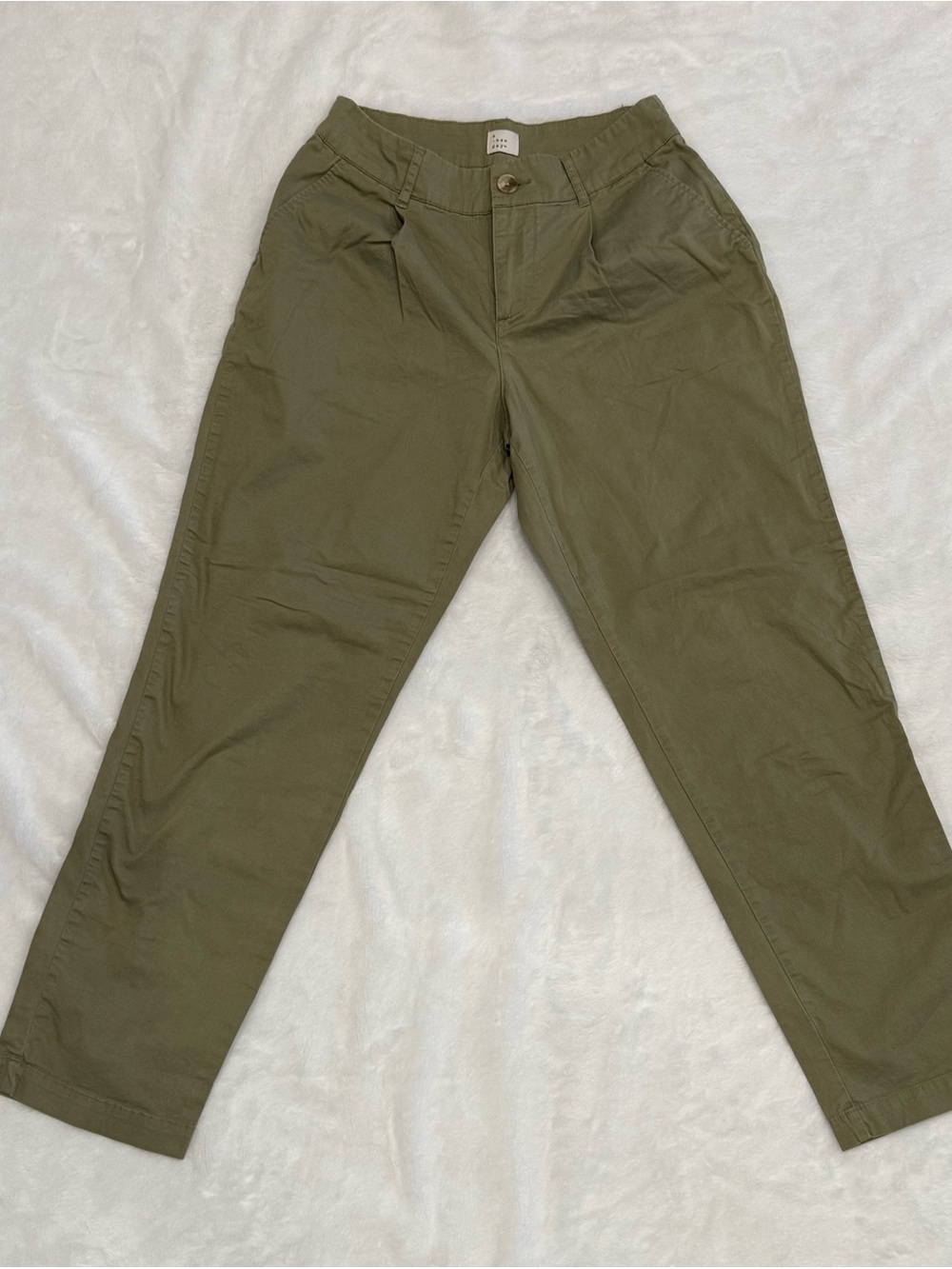 a new day Olive Green Straight Leg Chinos